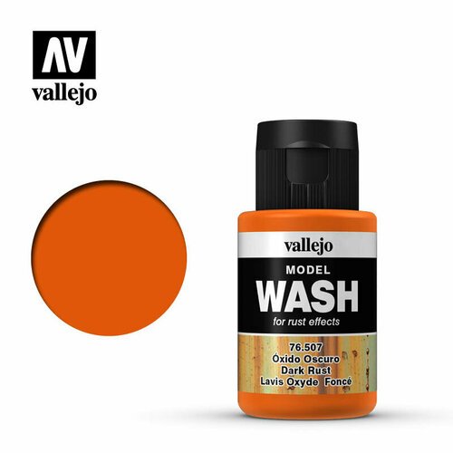 Тонирующая жидкость Vallejo серии Wash FX - Dark Rust 76507 35 ml