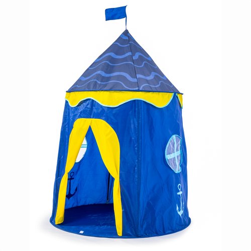 Палатка детская Ocie с окошком, для дома и улицы, синяя