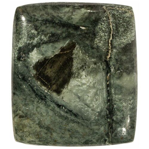 Кабошон Дианит, природный, 45х39х7 мм, вес камня 28 грамм