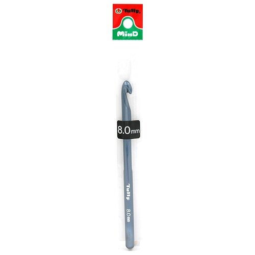 Крючок для вязания 'MinD' 8мм, Tulip, TA-0031e