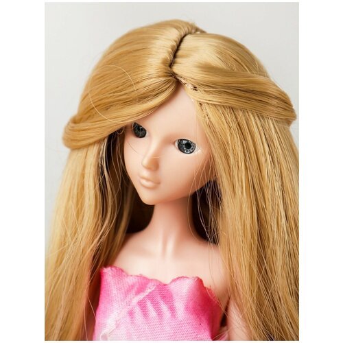 Волосы для кукол 'Волнистые с хвостиком' размер маленький, цвет 15
