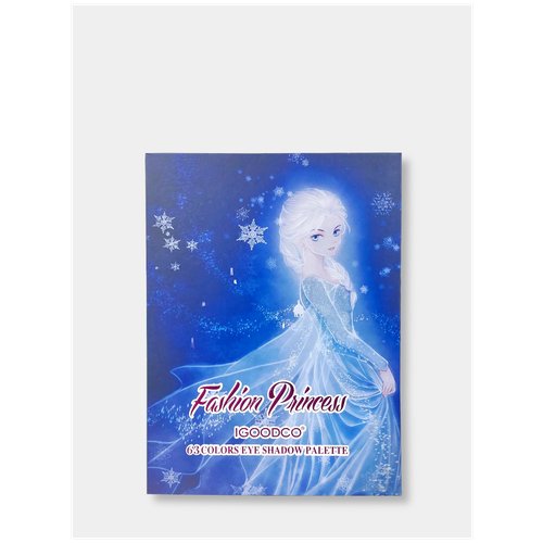 IGOODCO Детская косметика для девочек 'Снежная королева', тени для век, 63 цвета