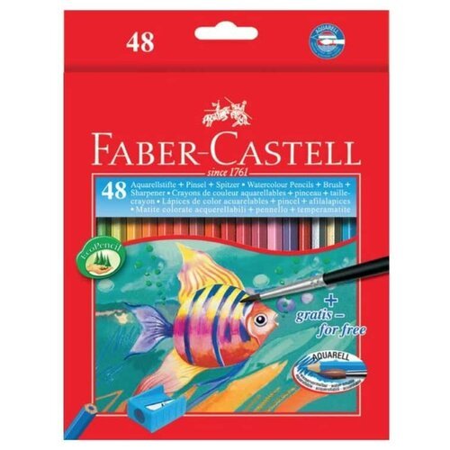 Faber-Castell Акварельные карандаши Colour Pencils 48 цветов (114448), 48 шт.