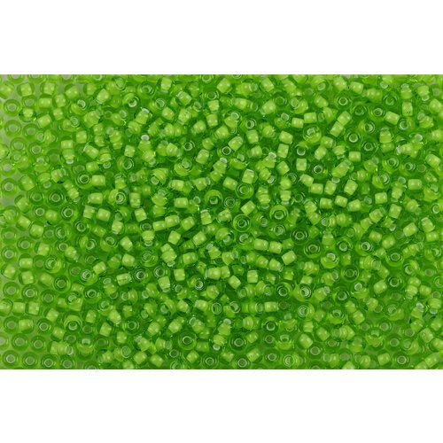 Бисер круглый PRECIOSA Чехия, 08/0, 2,9 мм, 50 г, цвет 55436 зеленый