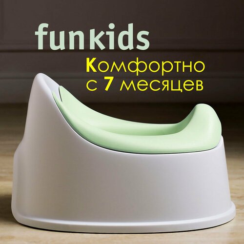 Горшок-кресло детский Funkids 'Biba Comfort', art. 6215-Green
