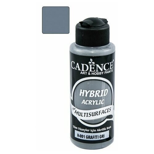 Акриловая краска Cadence Hybrid Acrylic Paint. Graffiti Gray-H81