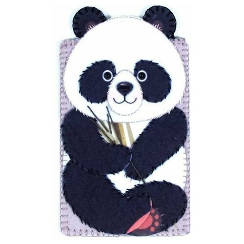 Набор для вышивания 'Милая панда. Чеxол для телефона' 10x18 см Матренин Посад